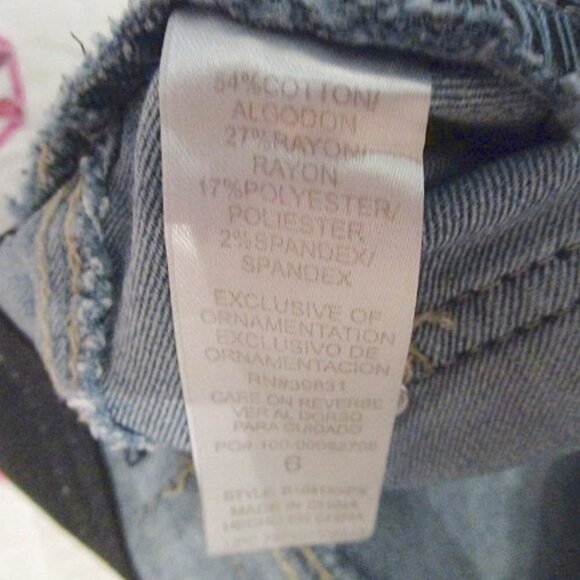 Democracy JEANS Size 6 AB SOLUTION Skinny STRETCH Mid Rise 6 POCKETS - Picture 10 of 11